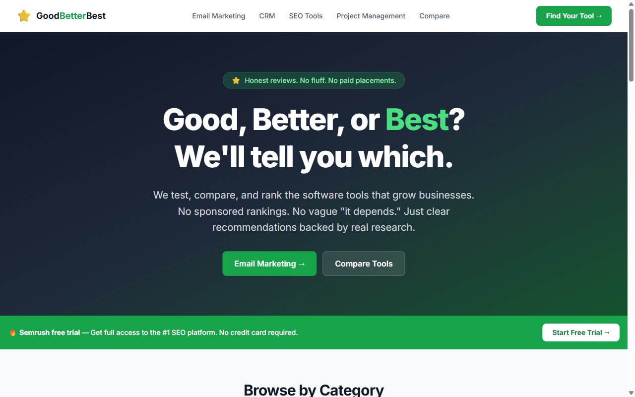 Good Better Best Reviews